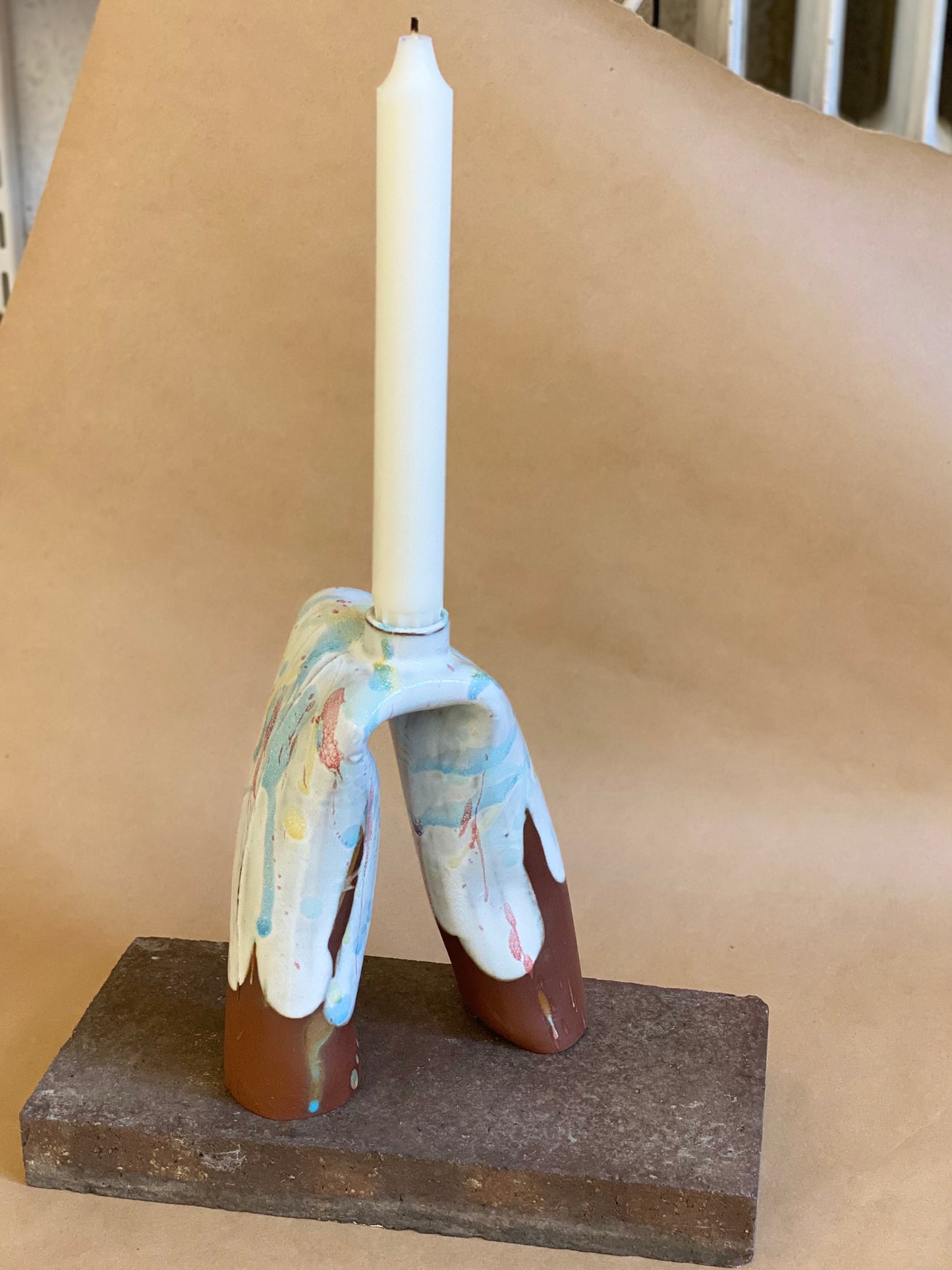 Ljusstake "Folded arch" liten